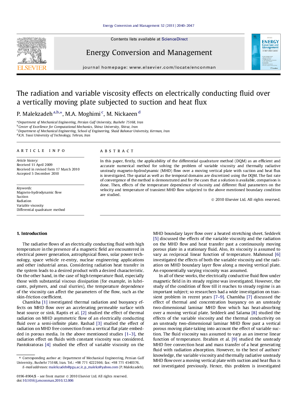 The radiation and variable viscosity effects on electrically conducting fluid over a vertically moving plate subjected to suction and heat flux