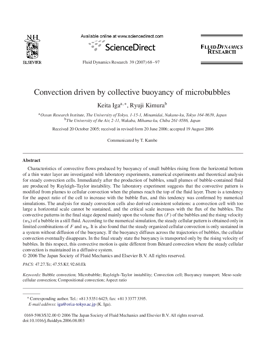 Convection driven by collective buoyancy of microbubbles