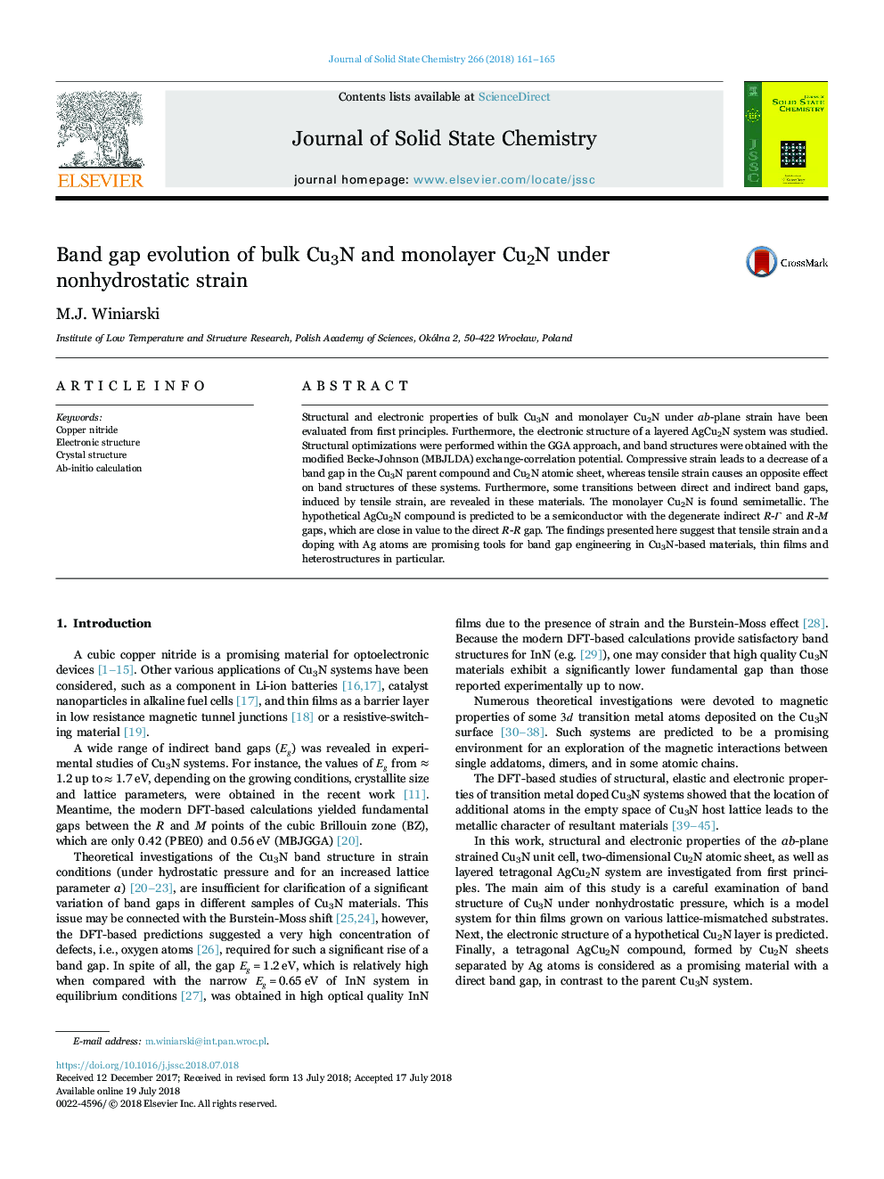Band gap evolution of bulk Cu3N and monolayer Cu2N under nonhydrostatic strain