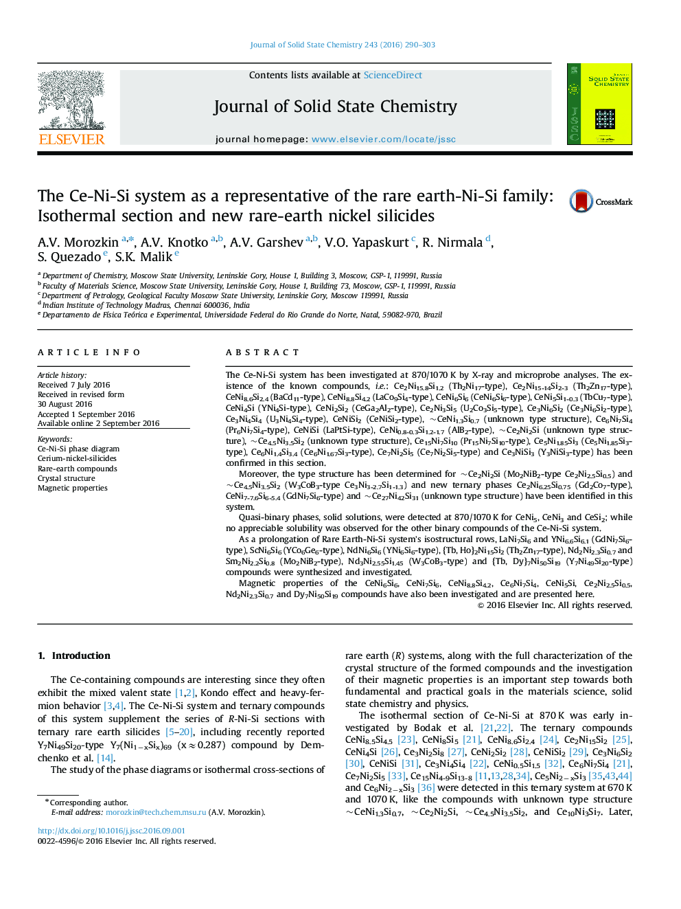 The Ce-Ni-Si system as a representative of the rare earth-Ni-Si family: Isothermal section and new rare-earth nickel silicides