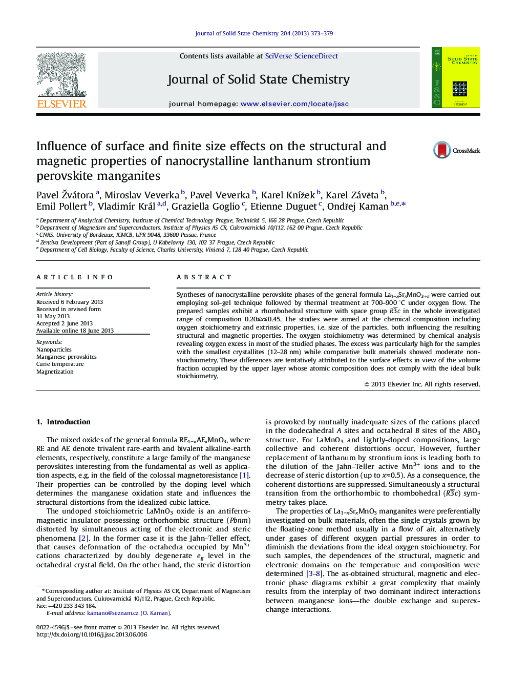 Influence of surface and finite size effects on the structural and magnetic properties of nanocrystalline lanthanum strontium perovskite manganites