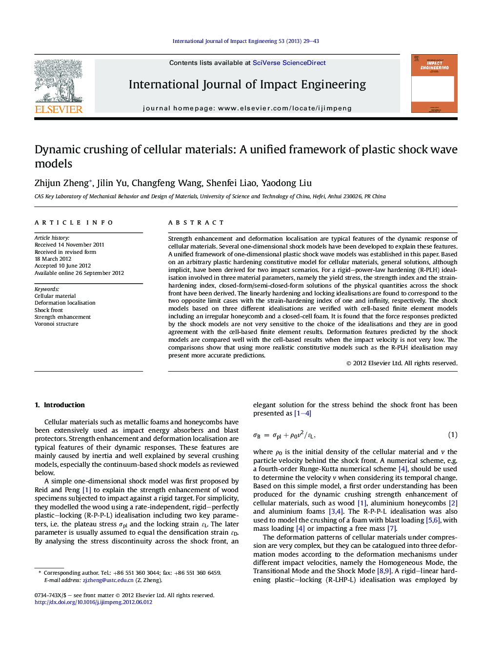 Dynamic crushing of cellular materials: A unified framework of plastic shock wave models