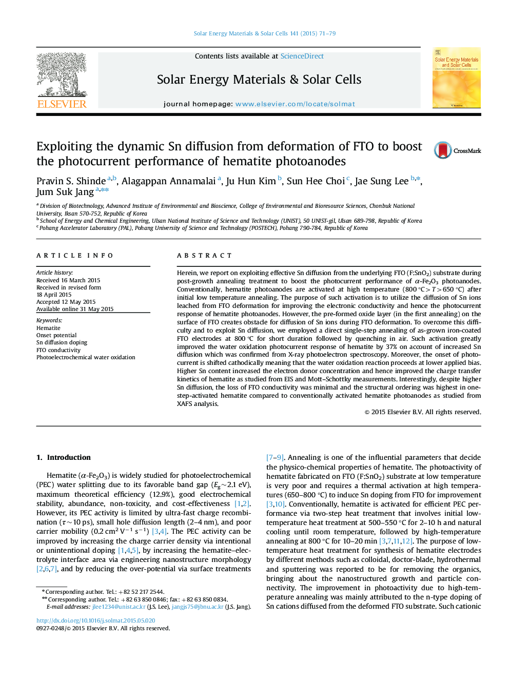 Exploiting the dynamic Sn diffusion from deformation of FTO to boost the photocurrent performance of hematite photoanodes