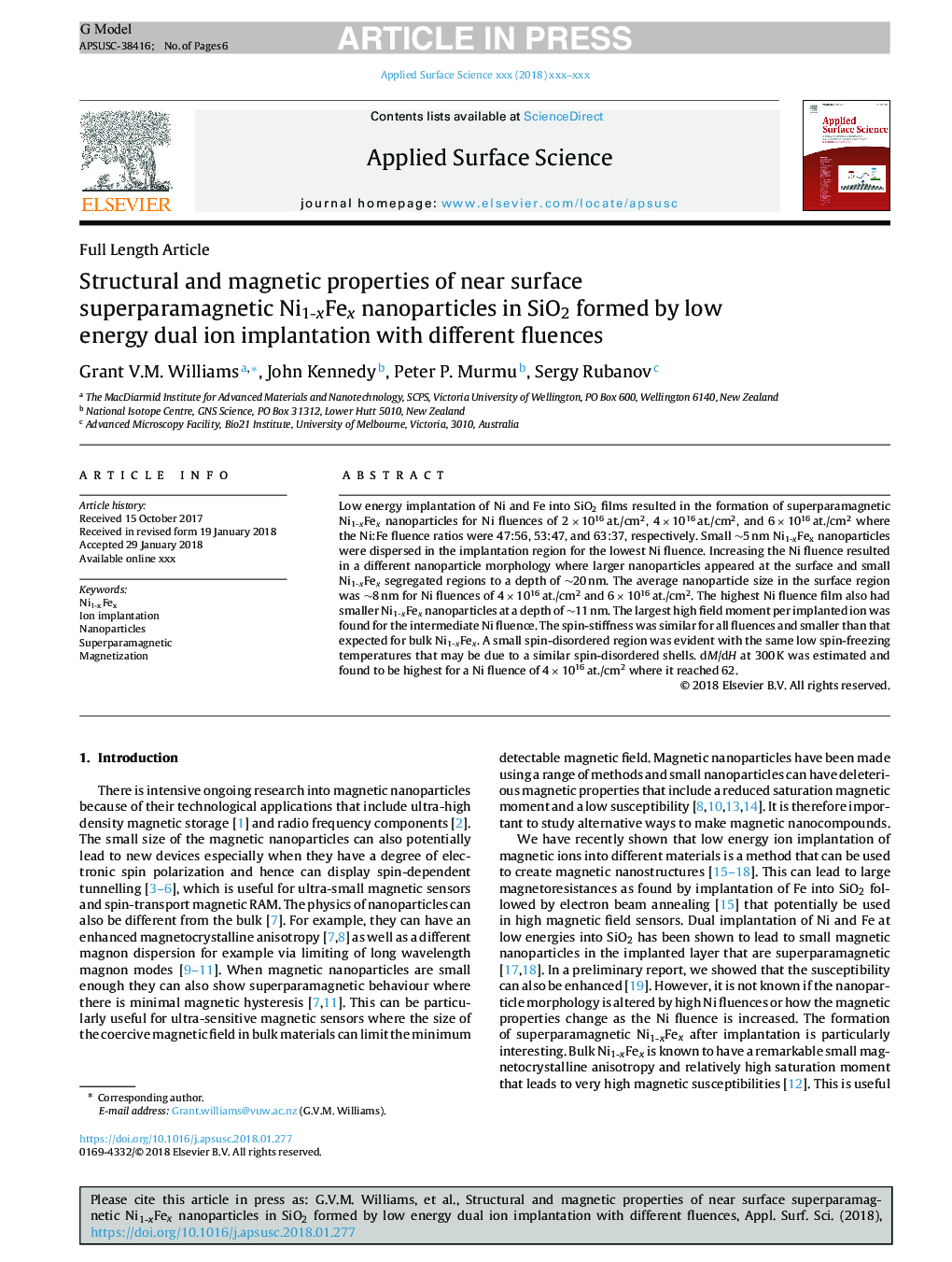 Structural and magnetic properties of near surface superparamagnetic Ni1-xFex nanoparticles in SiO2 formed by low energy dual ion implantation with different fluences