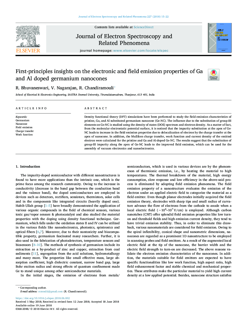 First-principles insights on the electronic and field emission properties of Ga and Al doped germanium nanocones