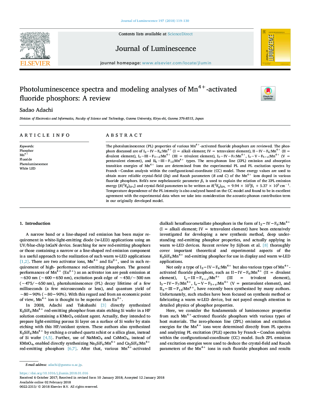 Photoluminescence spectra and modeling analyses of Mn4+-activated fluoride phosphors: A review