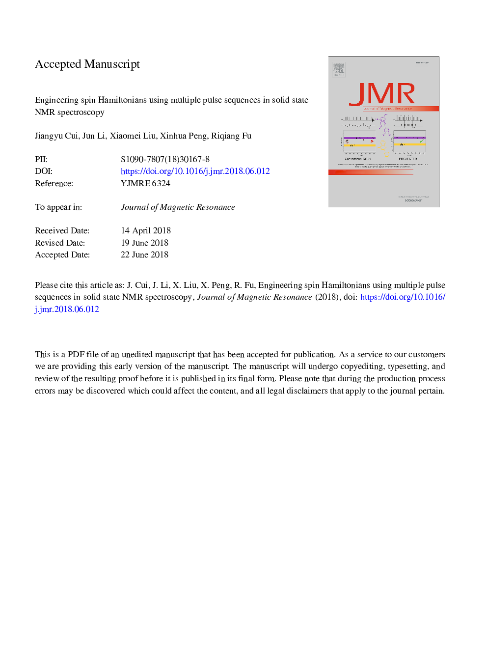 Engineering spin Hamiltonians using multiple pulse sequences in solid state NMR spectroscopy