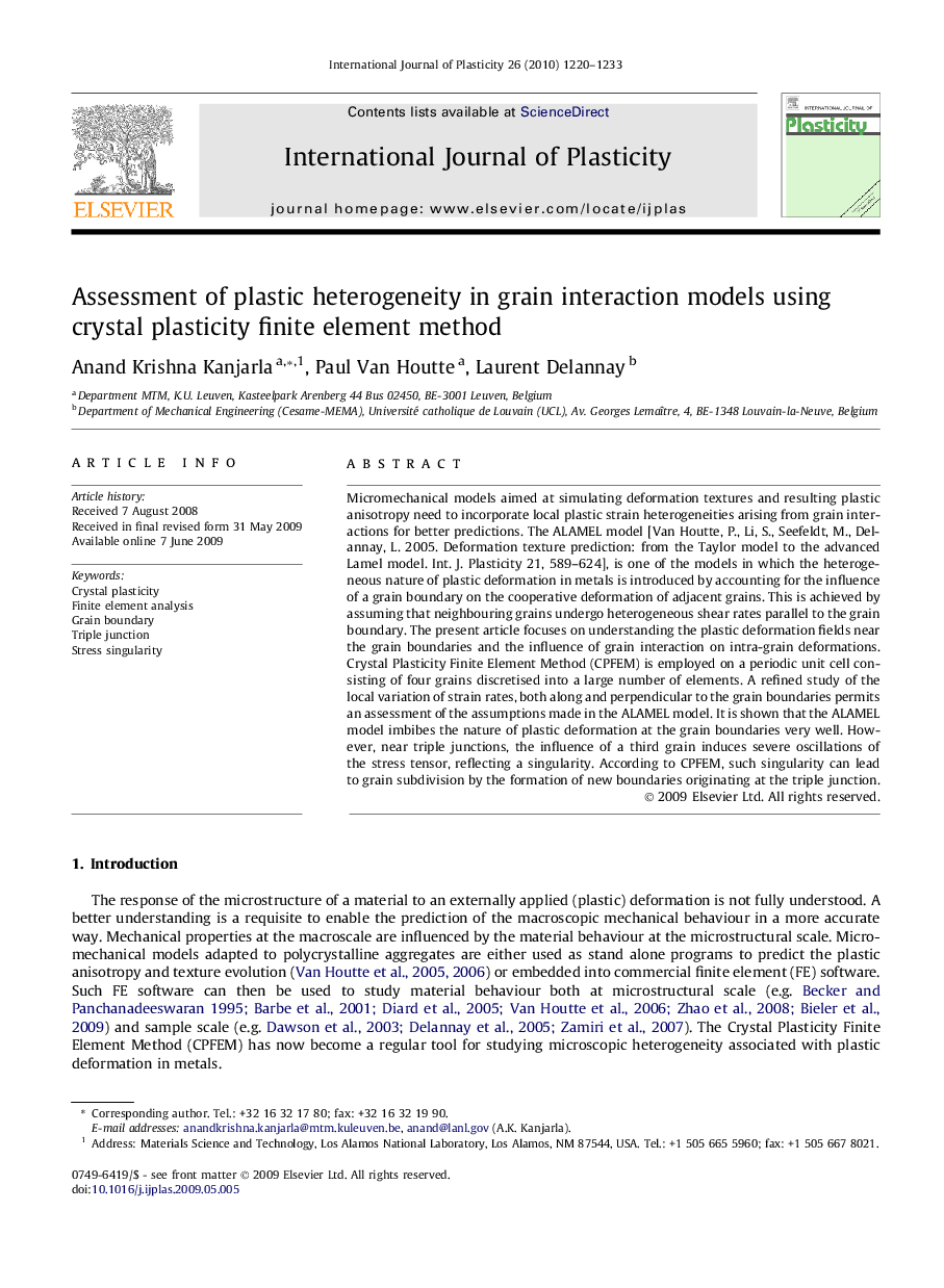 Assessment of plastic heterogeneity in grain interaction models using crystal plasticity finite element method