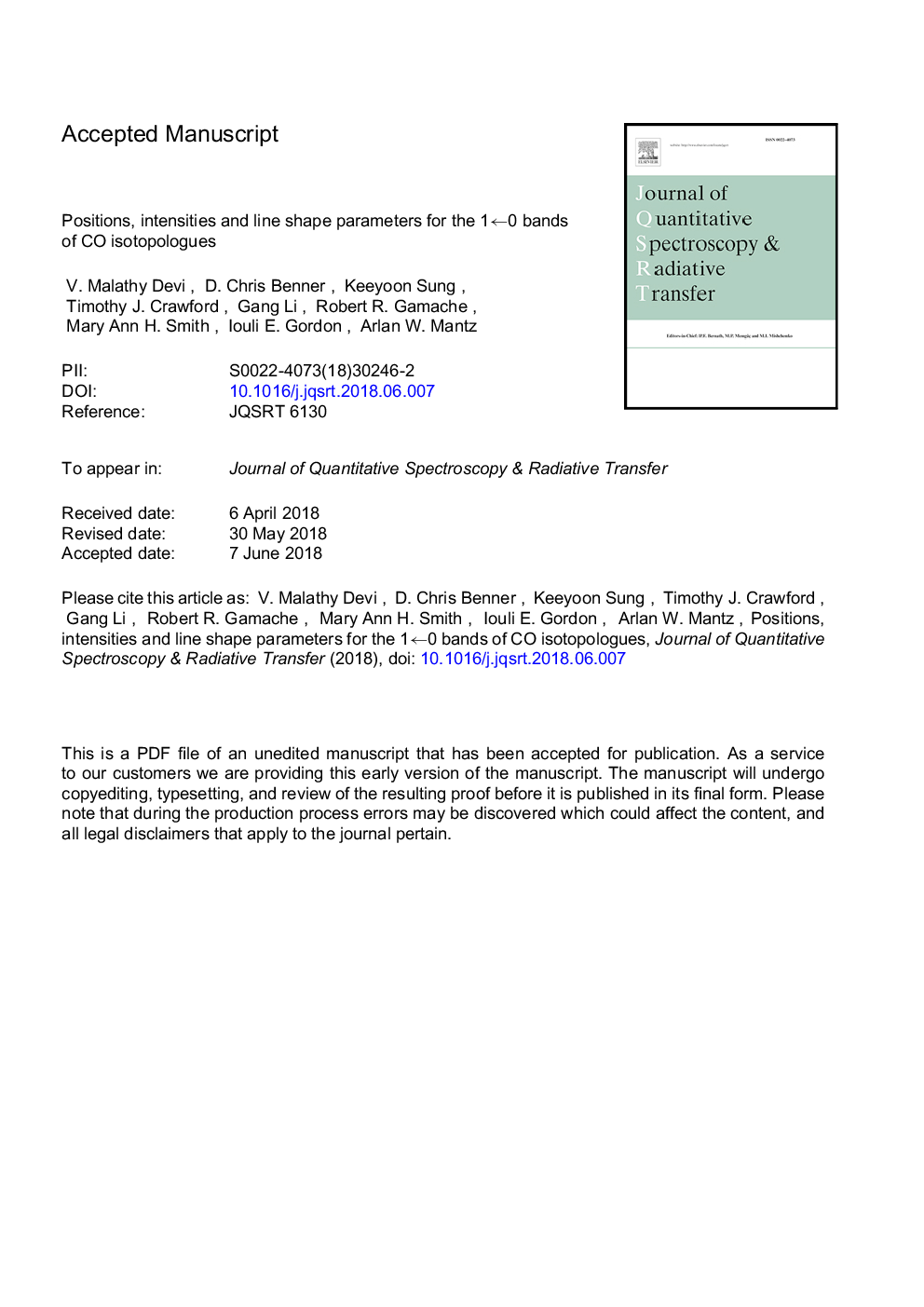 Positions, intensities and line shape parameters for the 1â0 bands of CO isotopologues