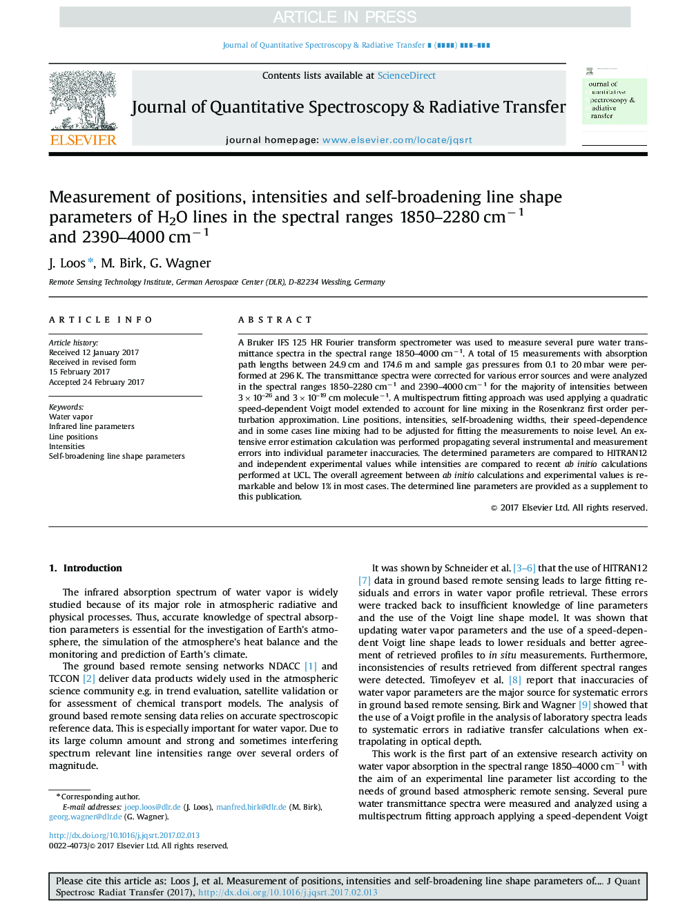 Measurement of positions, intensities and self-broadening line shape parameters of H2O lines in the spectral ranges 1850-2280Â cmâ1 and 2390-4000Â cmâ1