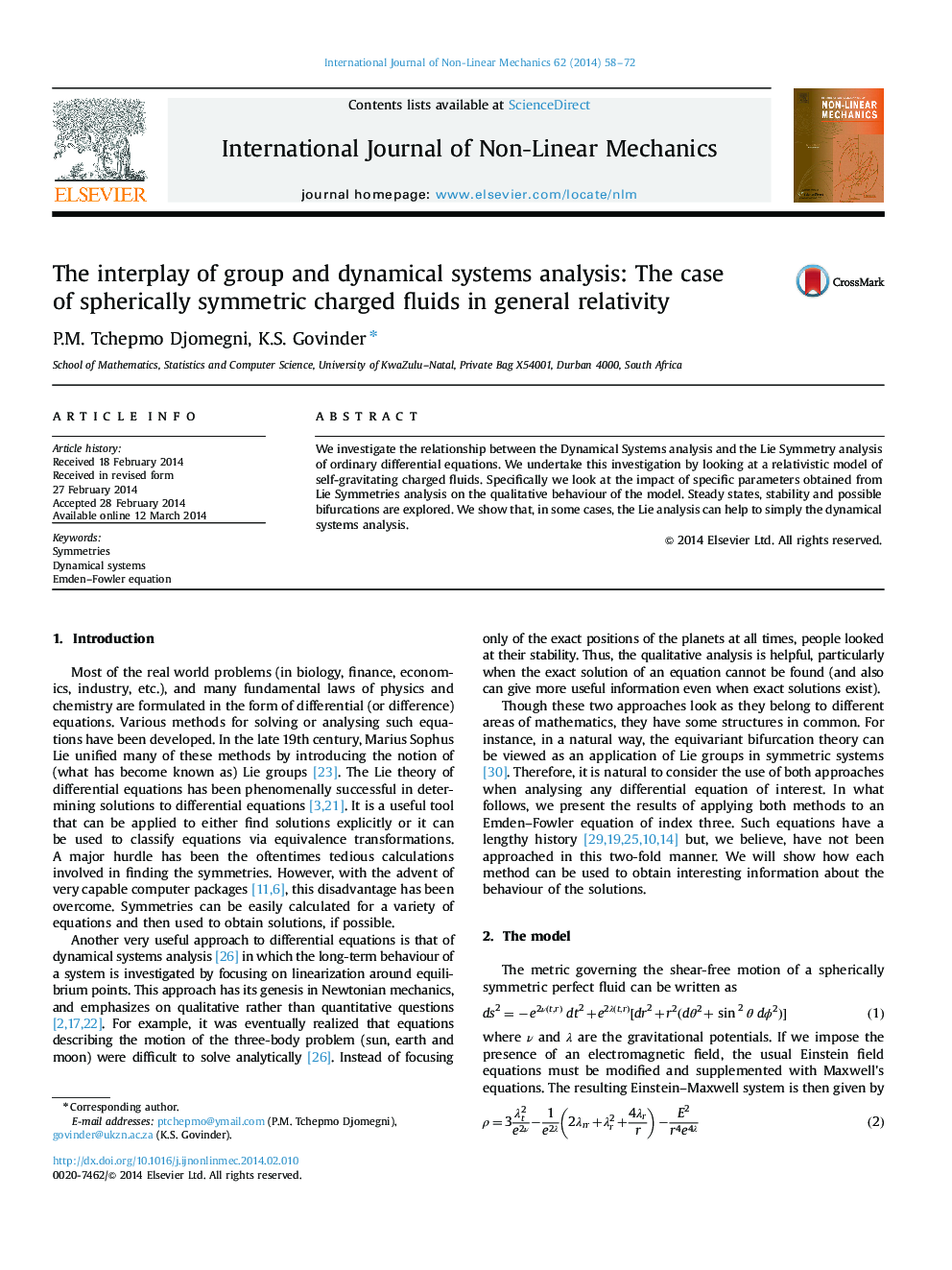 The interplay of group and dynamical systems analysis: The case of spherically symmetric charged fluids in general relativity