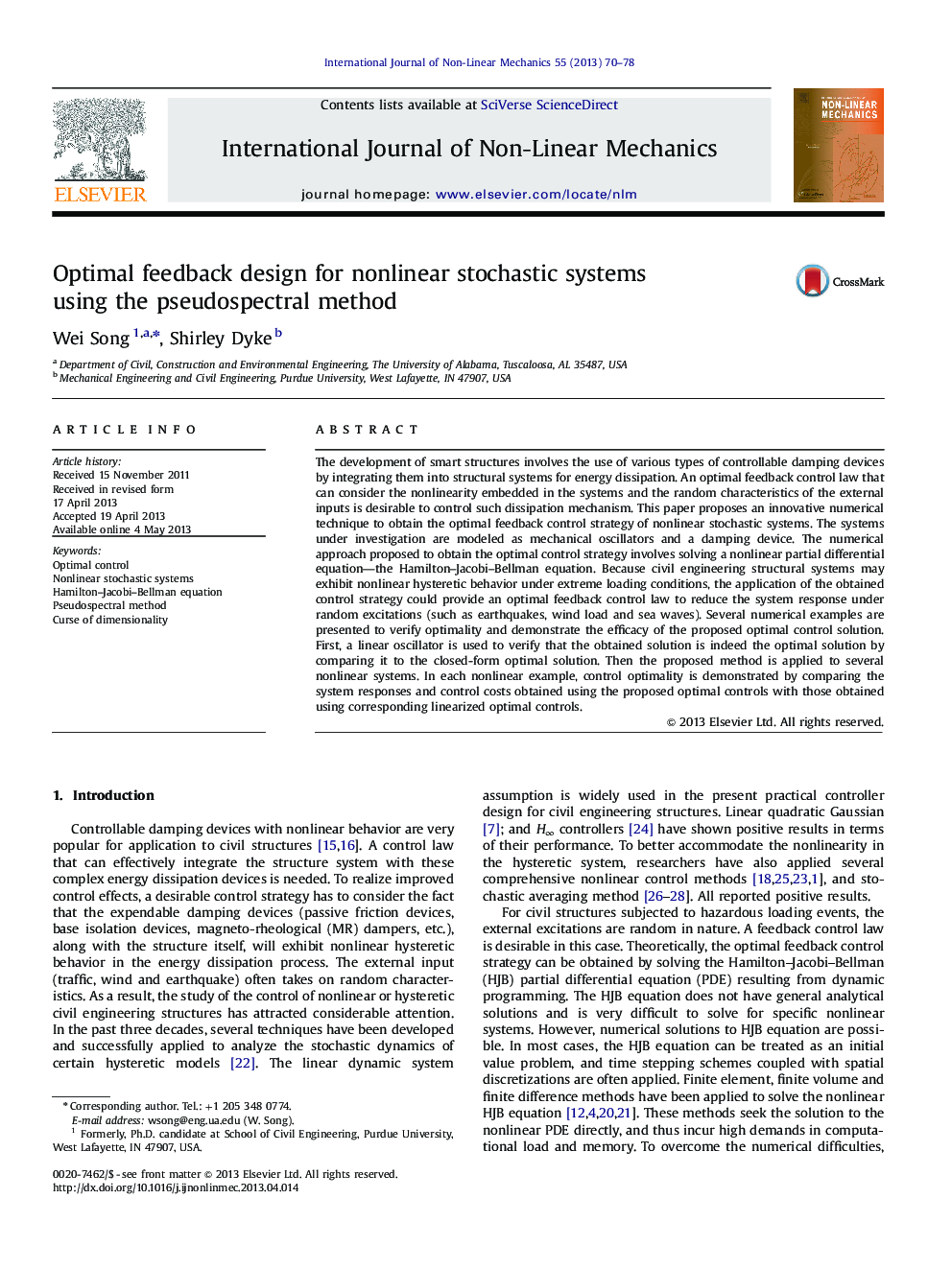 Optimal feedback design for nonlinear stochastic systems using the pseudospectral method