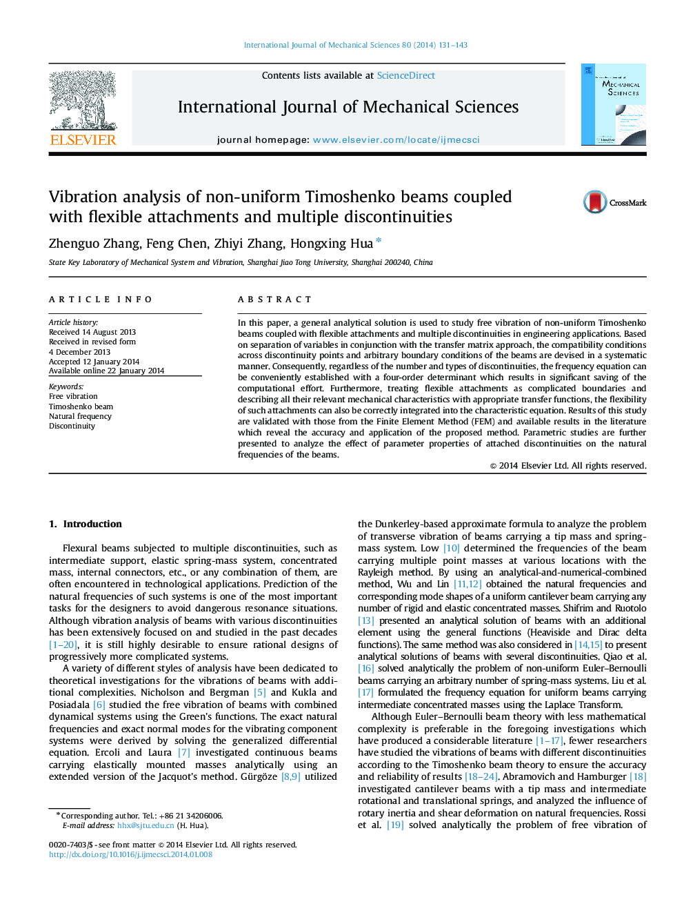 Vibration analysis of non-uniform Timoshenko beams coupled with flexible attachments and multiple discontinuities