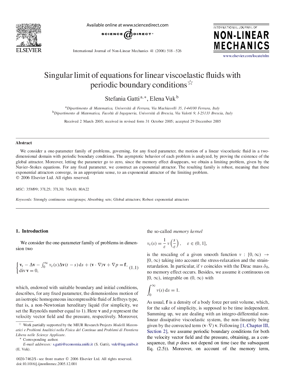 Singular limit of equations for linear viscoelastic fluids with periodic boundary conditions 