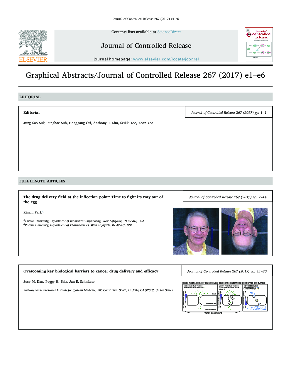 Graphical Abstracts Contents Listing