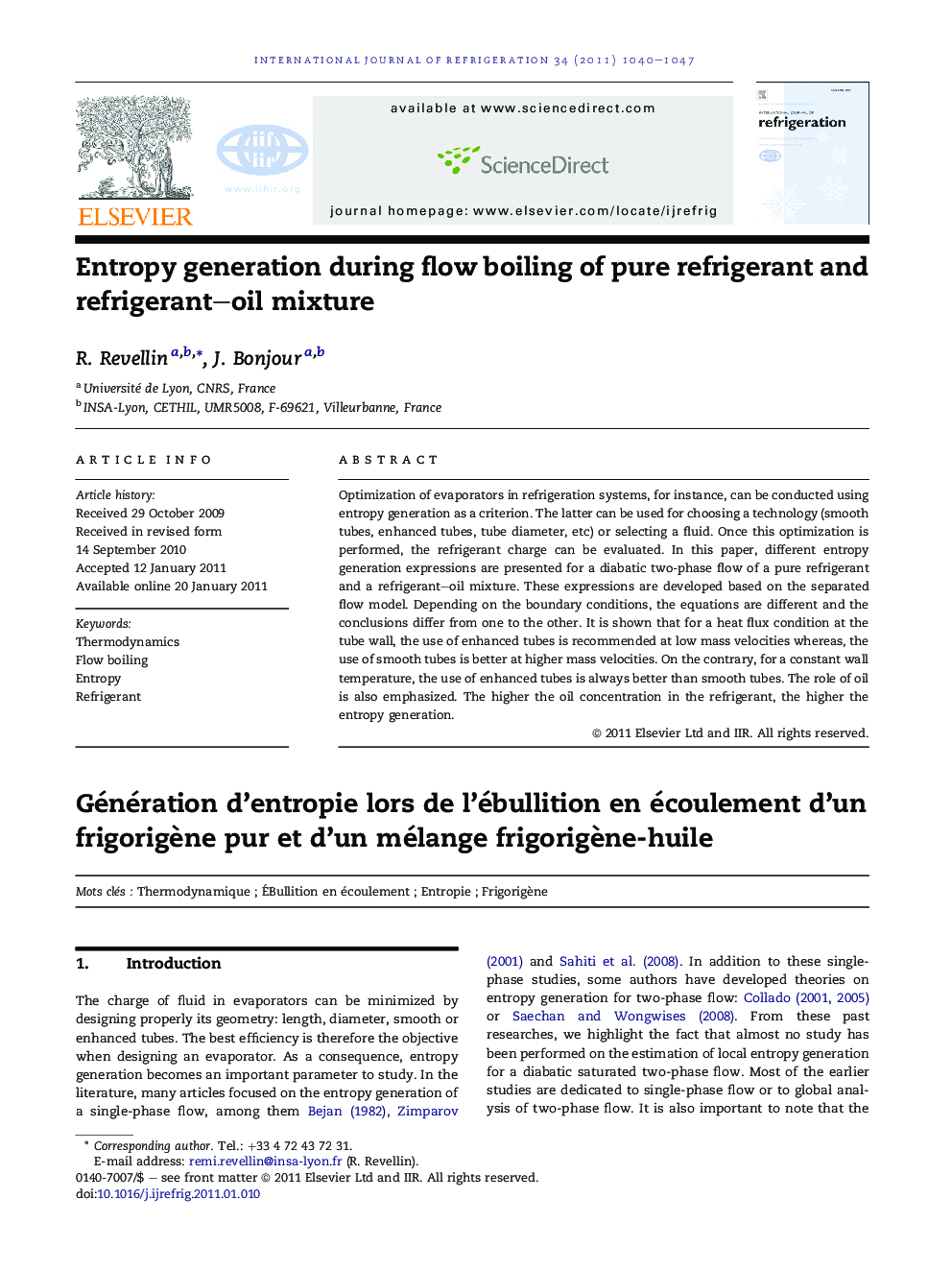 Entropy generation during flow boiling of pure refrigerant and refrigerant–oil mixture