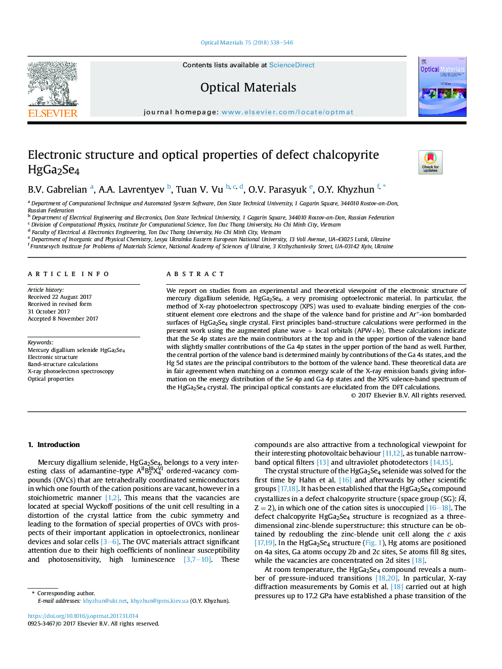 Electronic structure and optical properties of defect chalcopyrite HgGa2Se4