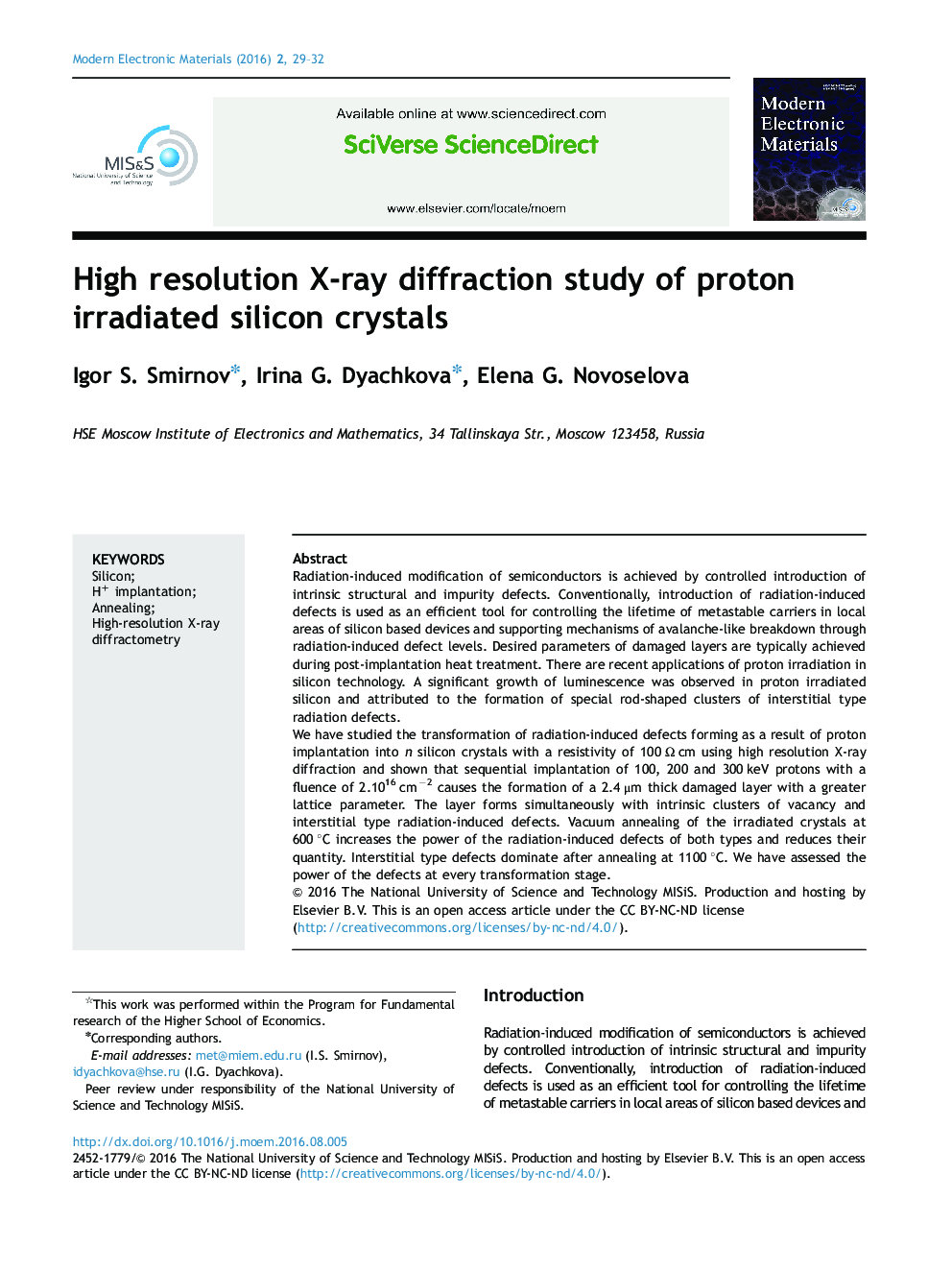 High resolution X-ray diffraction study of proton irradiated silicon crystals