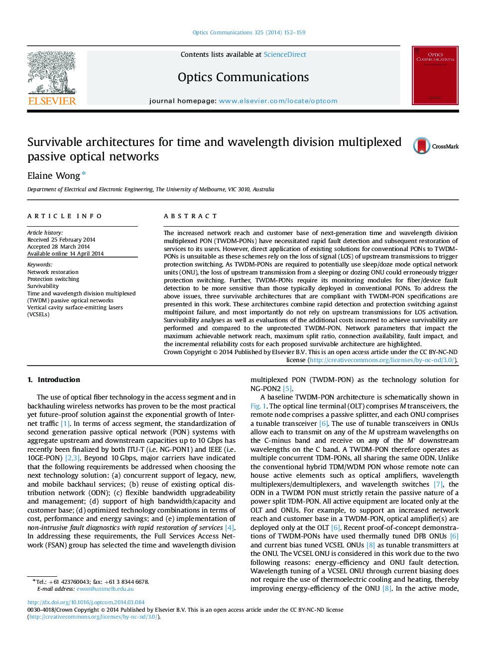 Survivable architectures for time and wavelength division multiplexed passive optical networks