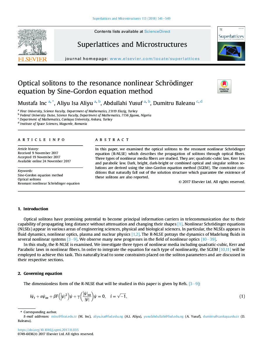 Optical solitons to the resonance nonlinear Schrödinger equation by Sine-Gordon equation method