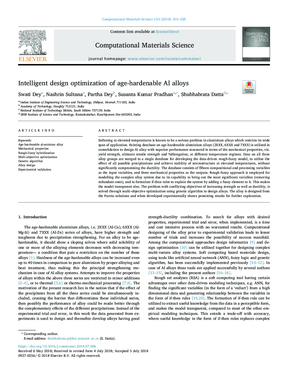 Intelligent design optimization of age-hardenable Al alloys