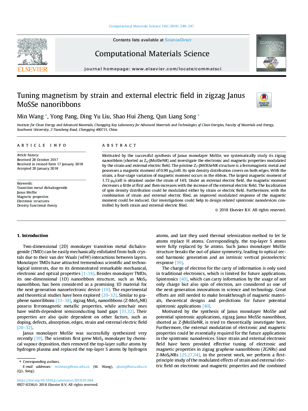 Tuning magnetism by strain and external electric field in zigzag Janus MoSSe nanoribbons