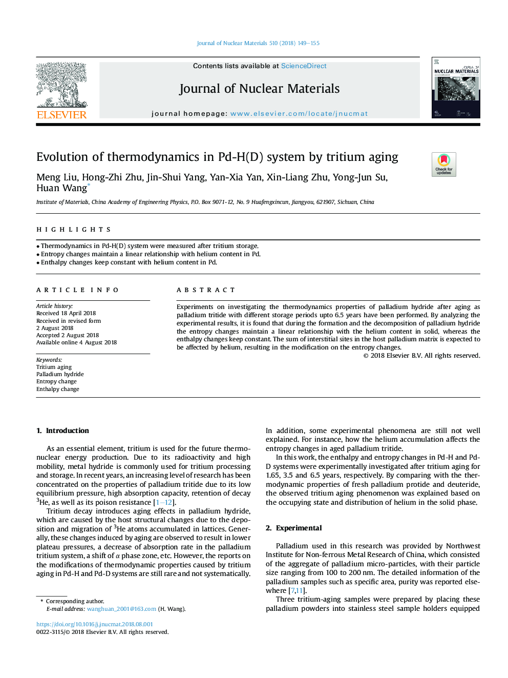 Evolution of thermodynamics in Pd-H(D) system by tritium aging