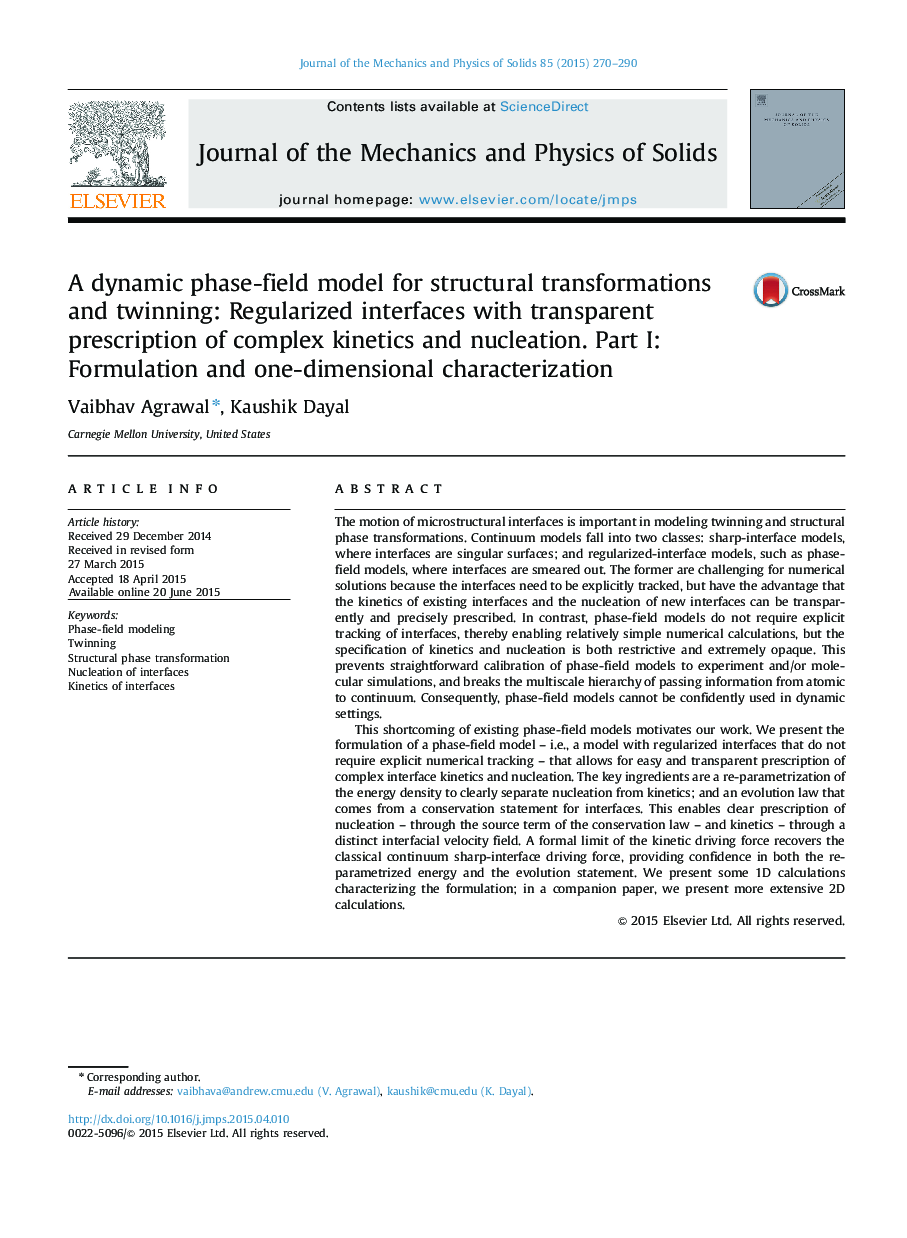 A dynamic phase-field model for structural transformations and twinning: Regularized interfaces with transparent prescription of complex kinetics and nucleation. Part I: Formulation and one-dimensional characterization