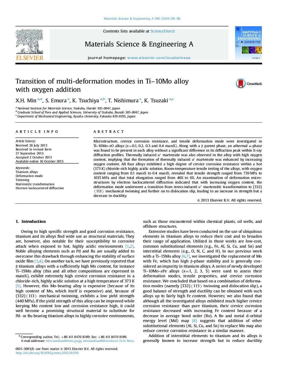 Transition of multi-deformation modes in Ti-10Mo alloy with oxygen addition