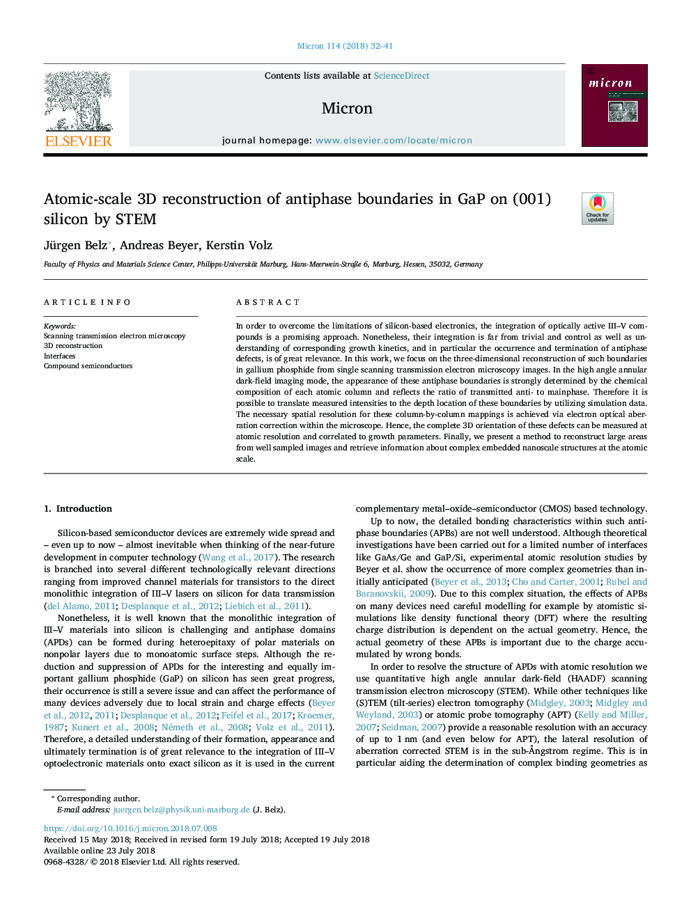 Atomic-scale 3D reconstruction of antiphase boundaries in GaP on (001) silicon by STEM