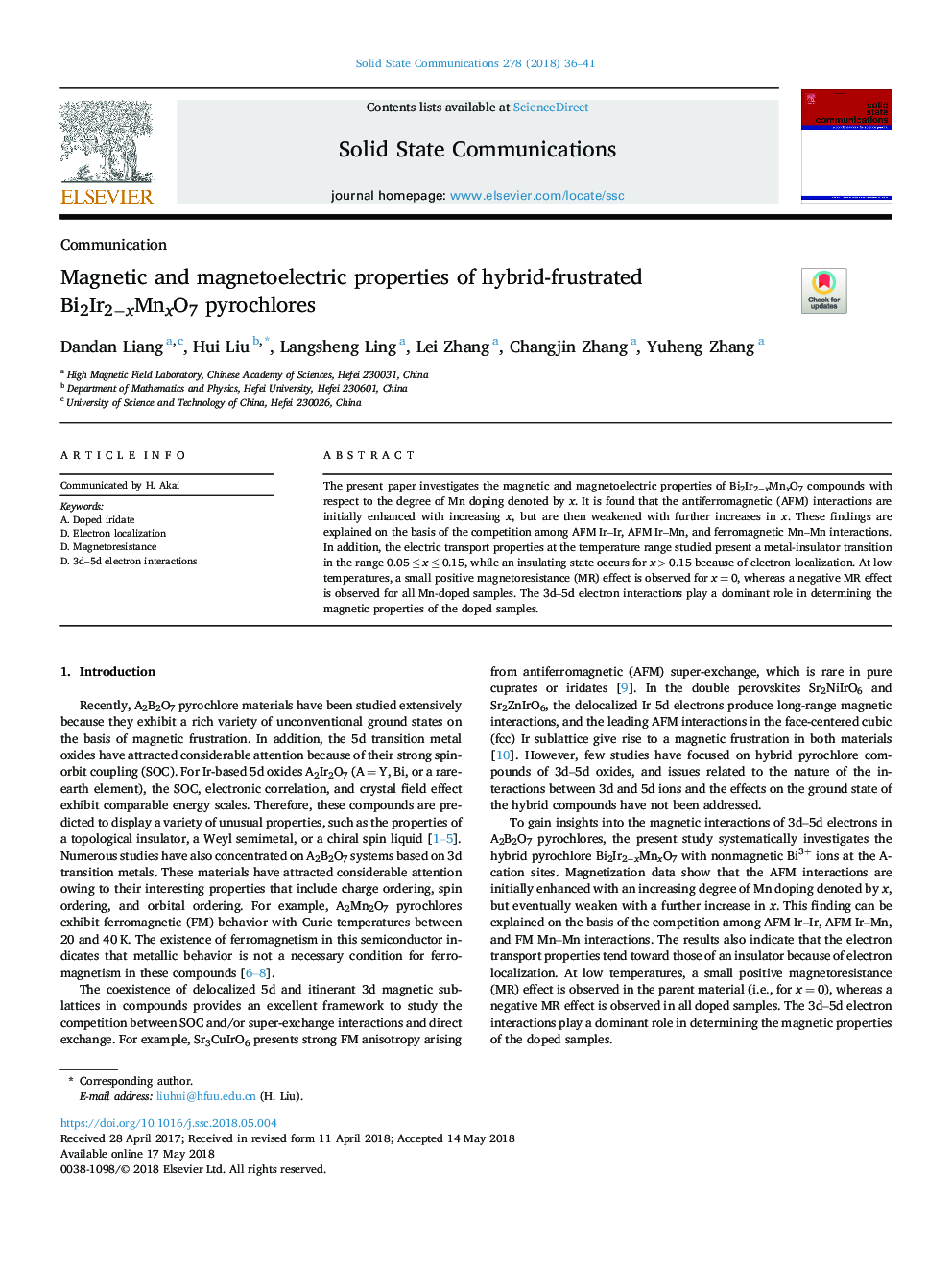 Magnetic and magnetoelectric properties of hybrid-frustrated Bi2Ir2âxMnxO7 pyrochlores