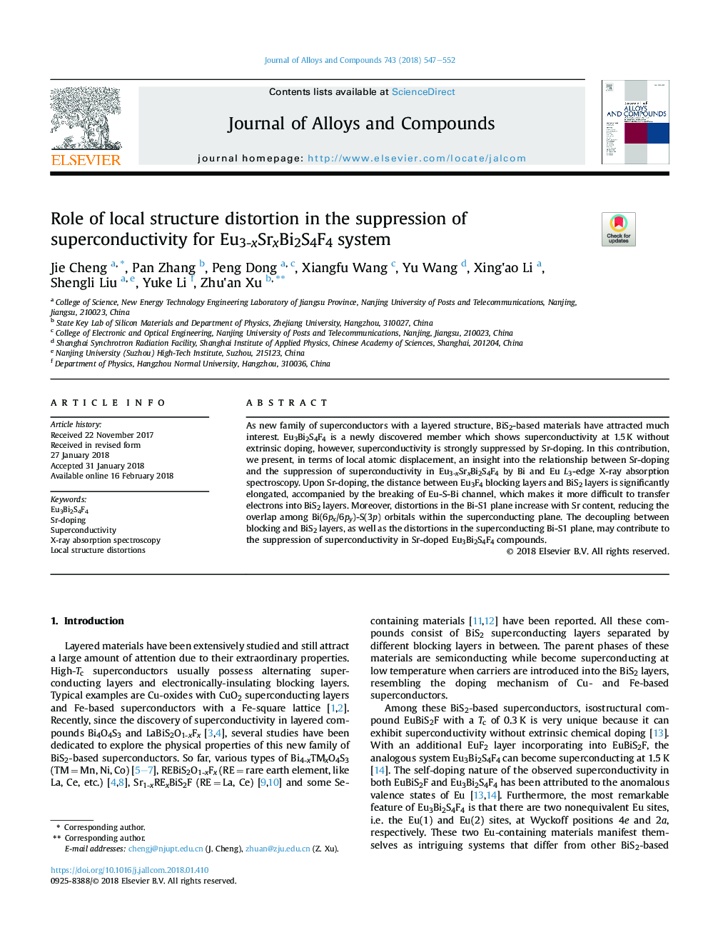 Role of local structure distortion in the suppression of superconductivity for Eu3-xSrxBi2S4F4 system