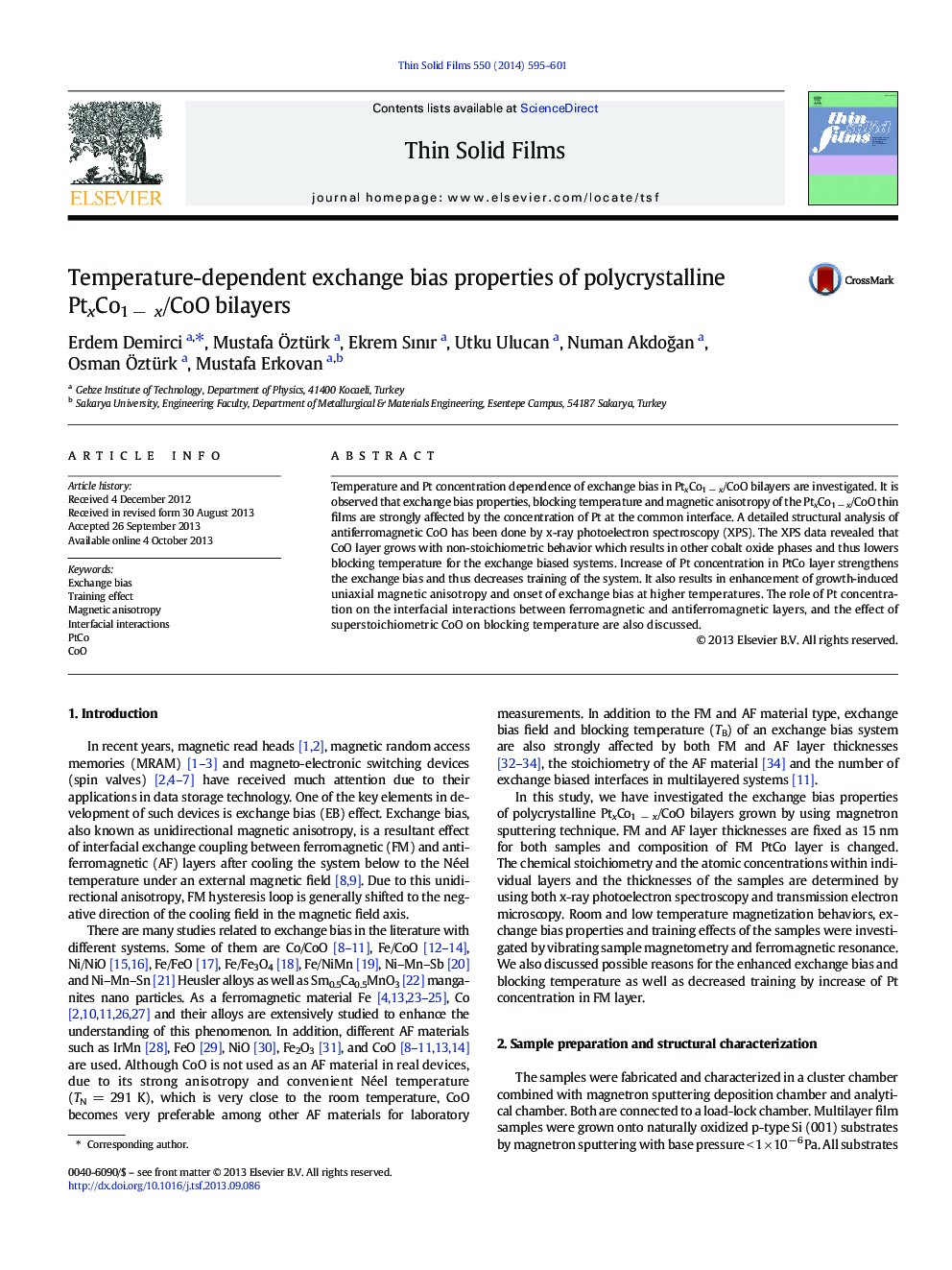 Temperature-dependent exchange bias properties of polycrystalline PtxCo1Â âÂ x/CoO bilayers