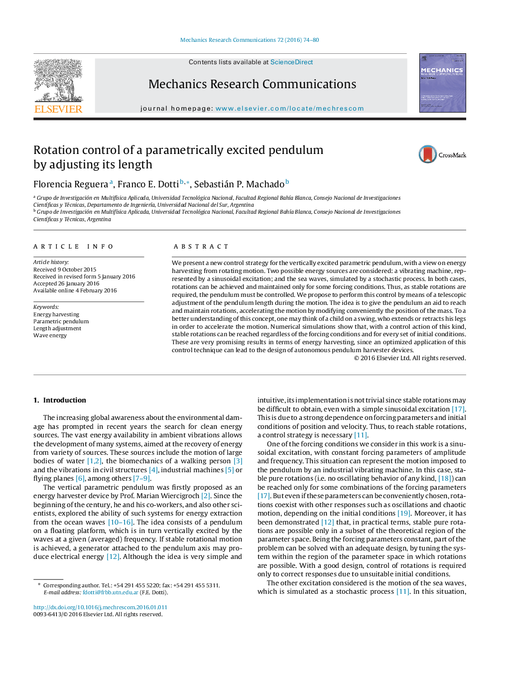 Rotation control of a parametrically excited pendulum by adjusting its length