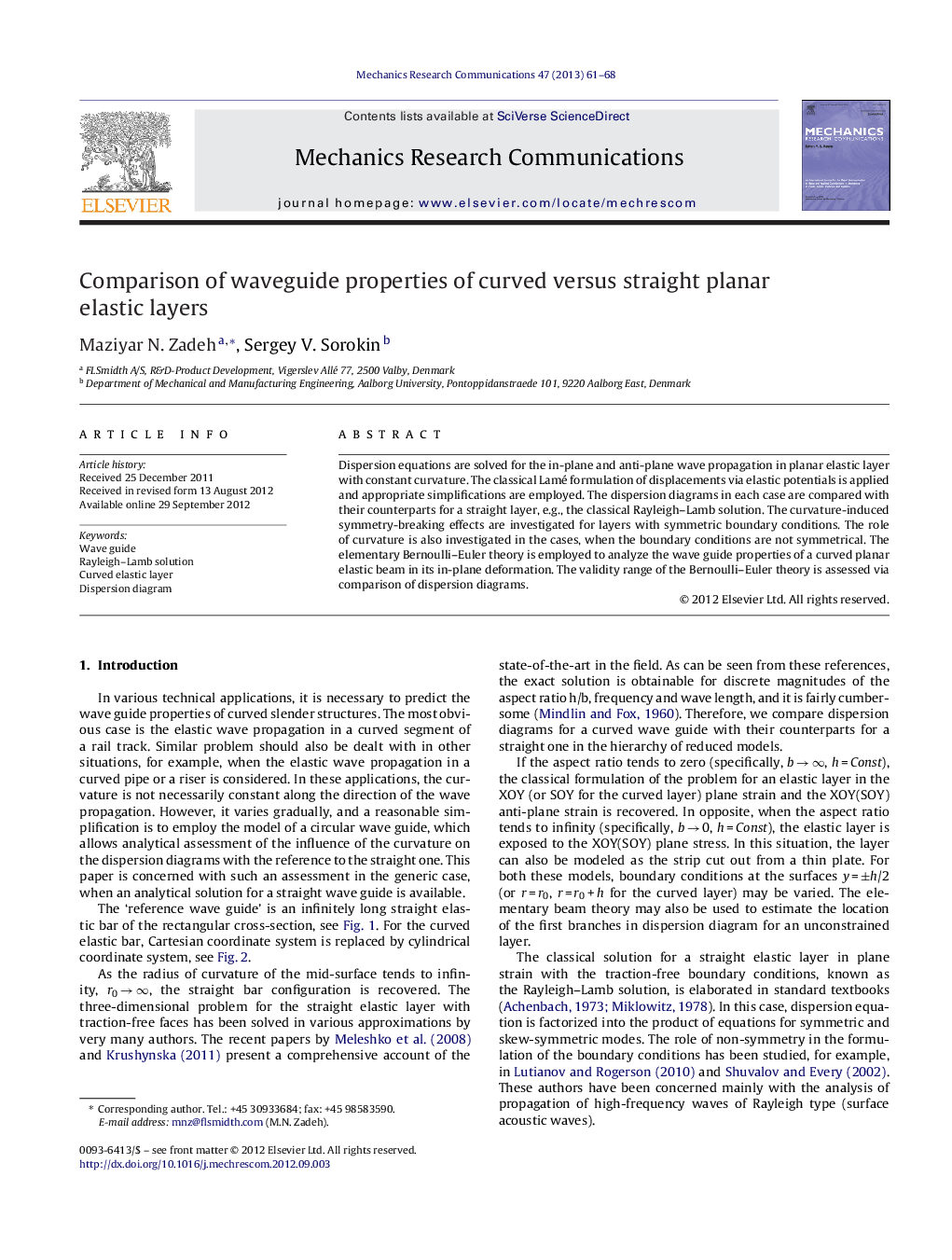 Comparison of waveguide properties of curved versus straight planar elastic layers