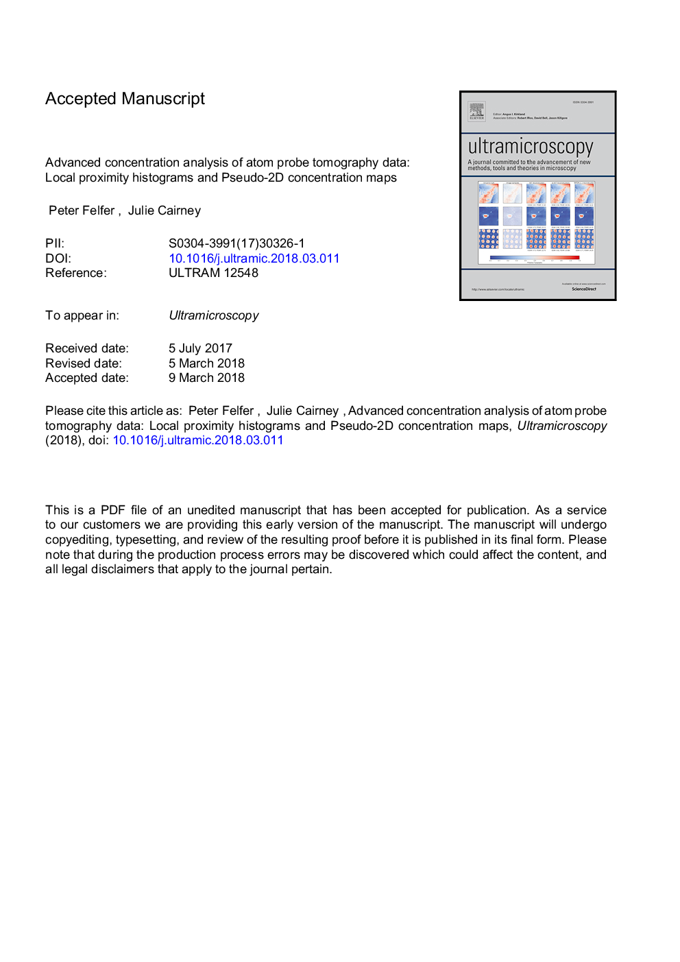 Advanced concentration analysis of atom probe tomography data: Local proximity histograms and pseudo-2D concentration maps