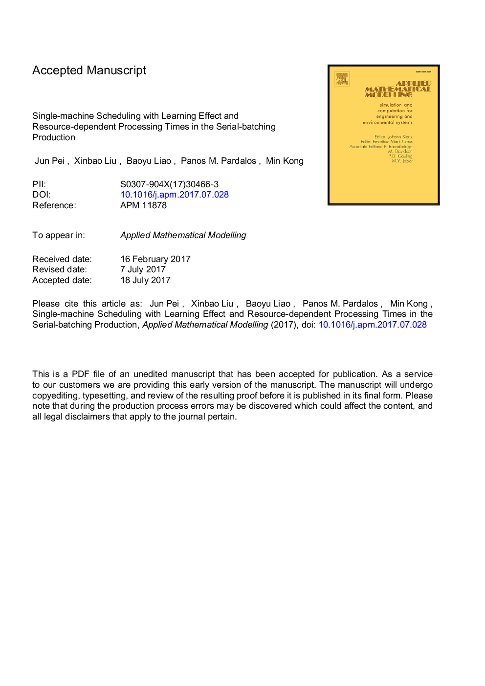 Single-machine scheduling with learning effect and resource-dependent processing times in the serial-batching production