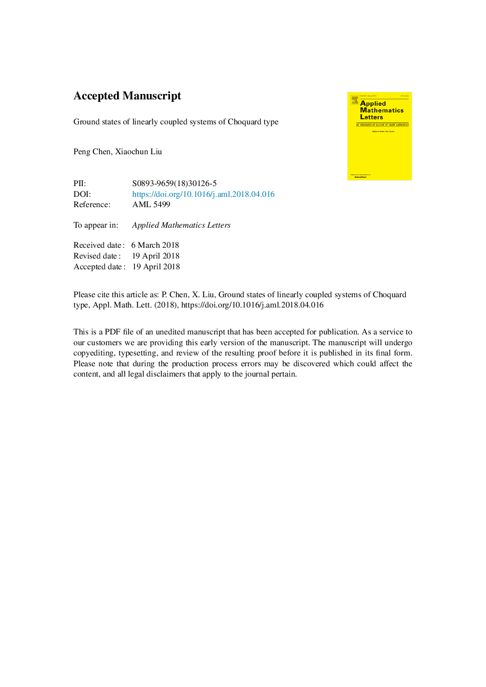 Ground states of linearly coupled systems of Choquard type