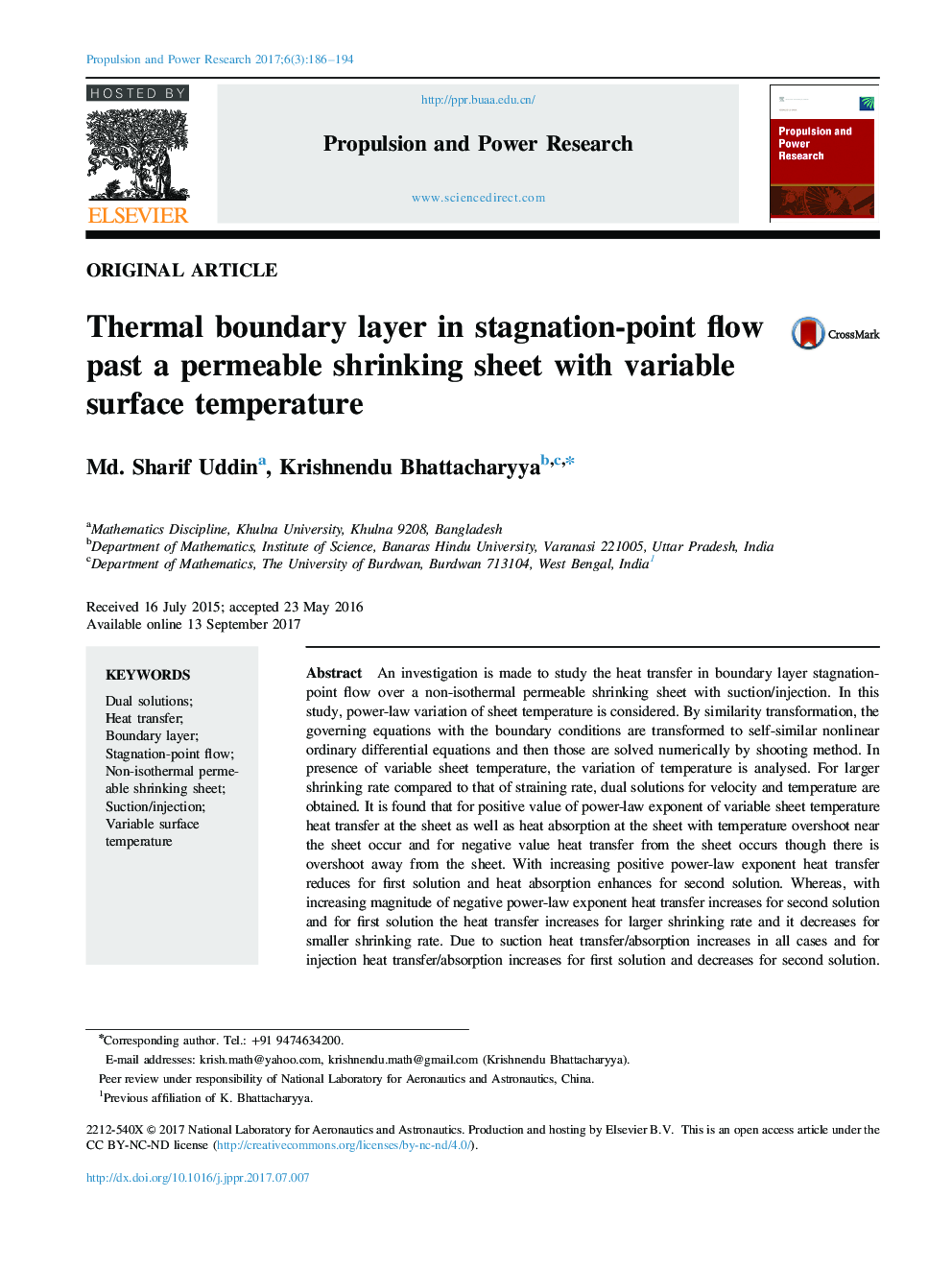 Thermal boundary layer in stagnation-point flow past a permeable shrinking sheet with variable surface temperature