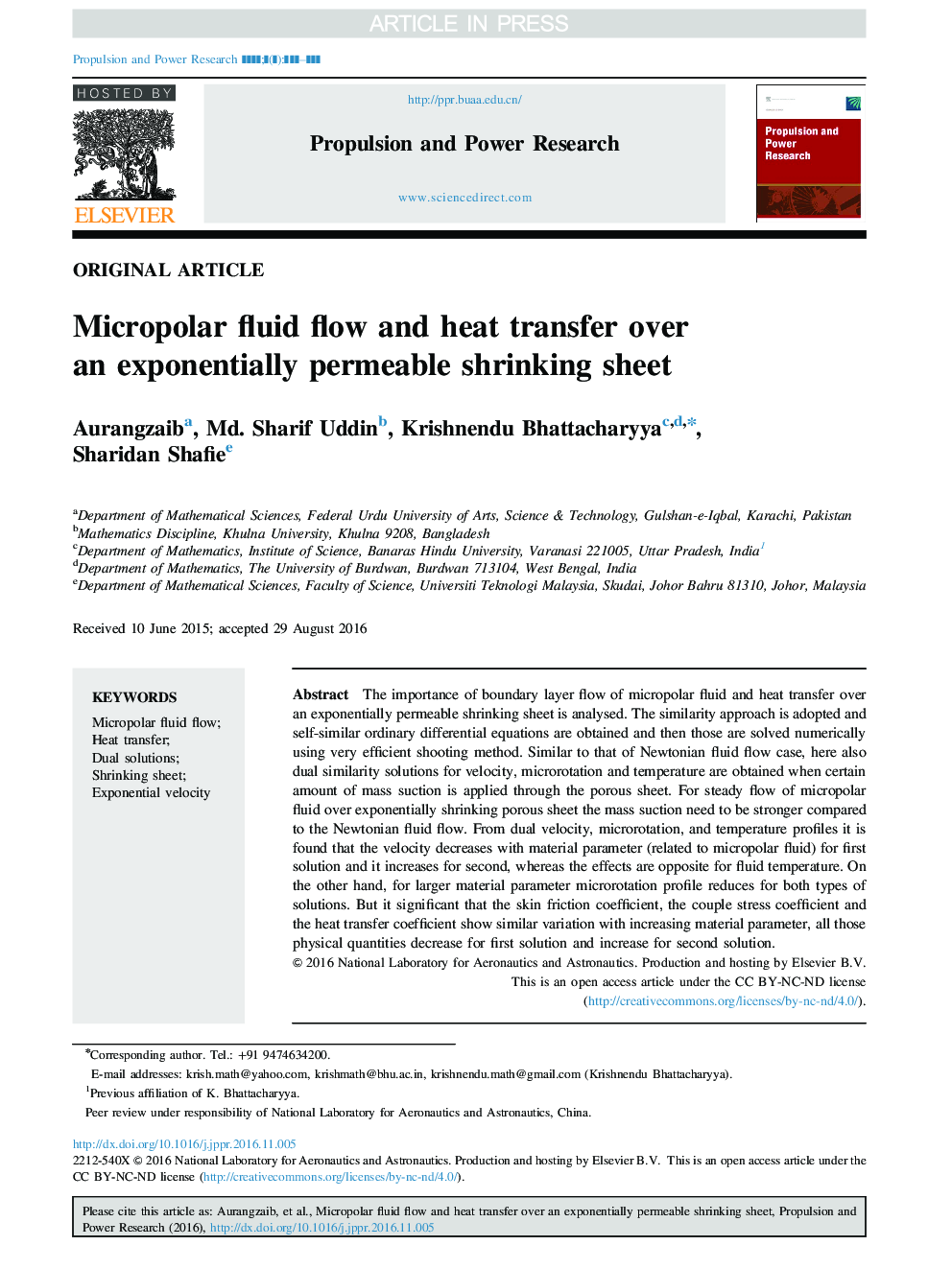 Micropolar fluid flow and heat transfer over an exponentially permeable shrinking sheet