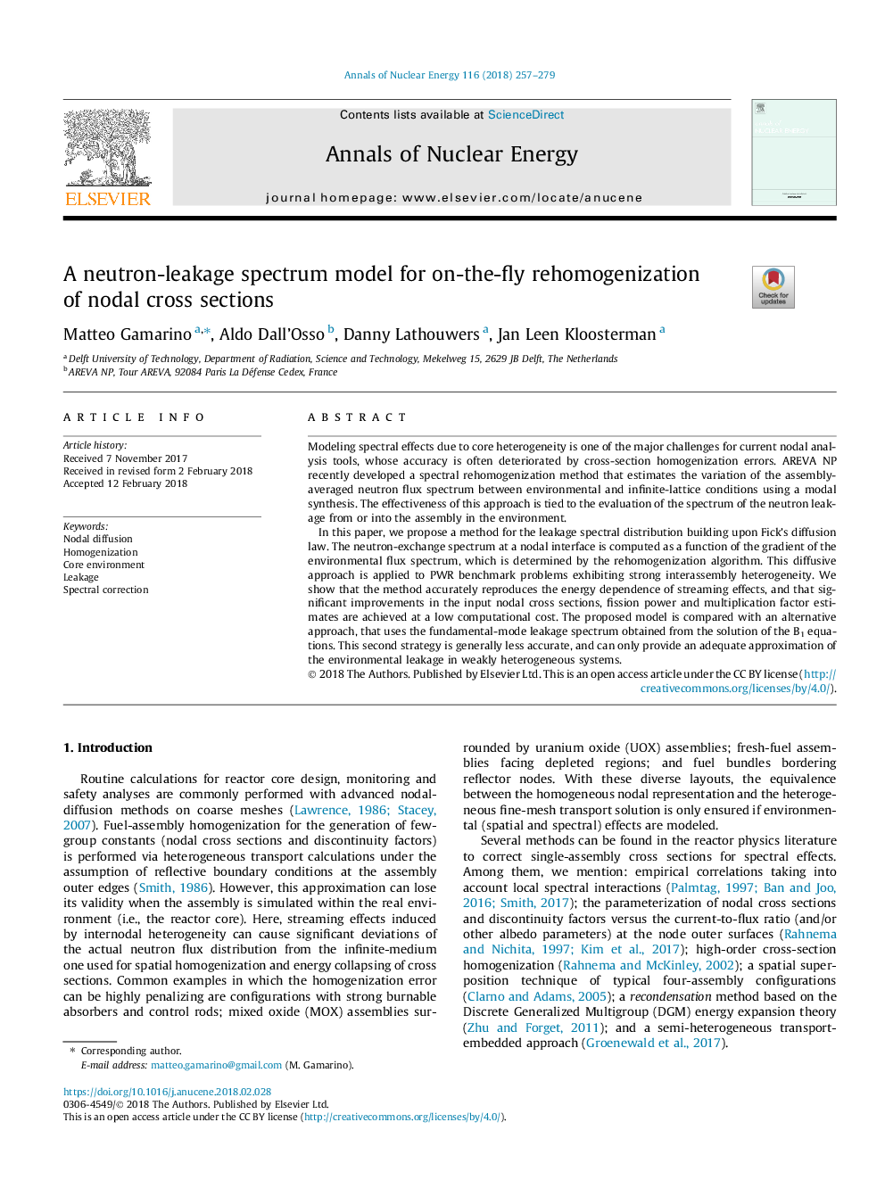 A neutron-leakage spectrum model for on-the-fly rehomogenization of nodal cross sections