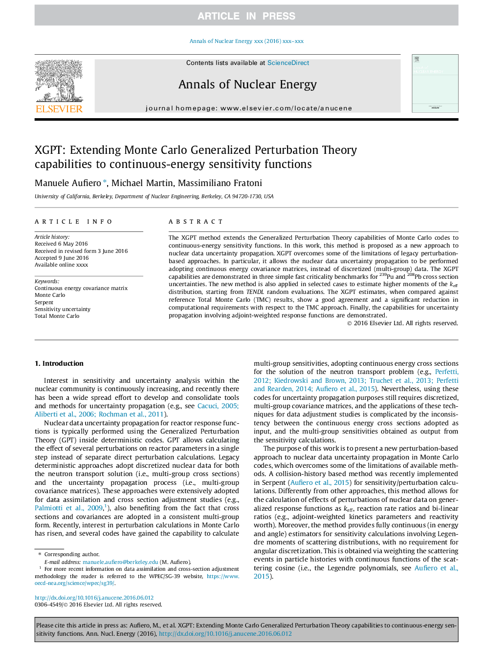 XGPT: Extending Monte Carlo Generalized Perturbation Theory capabilities to continuous-energy sensitivity functions