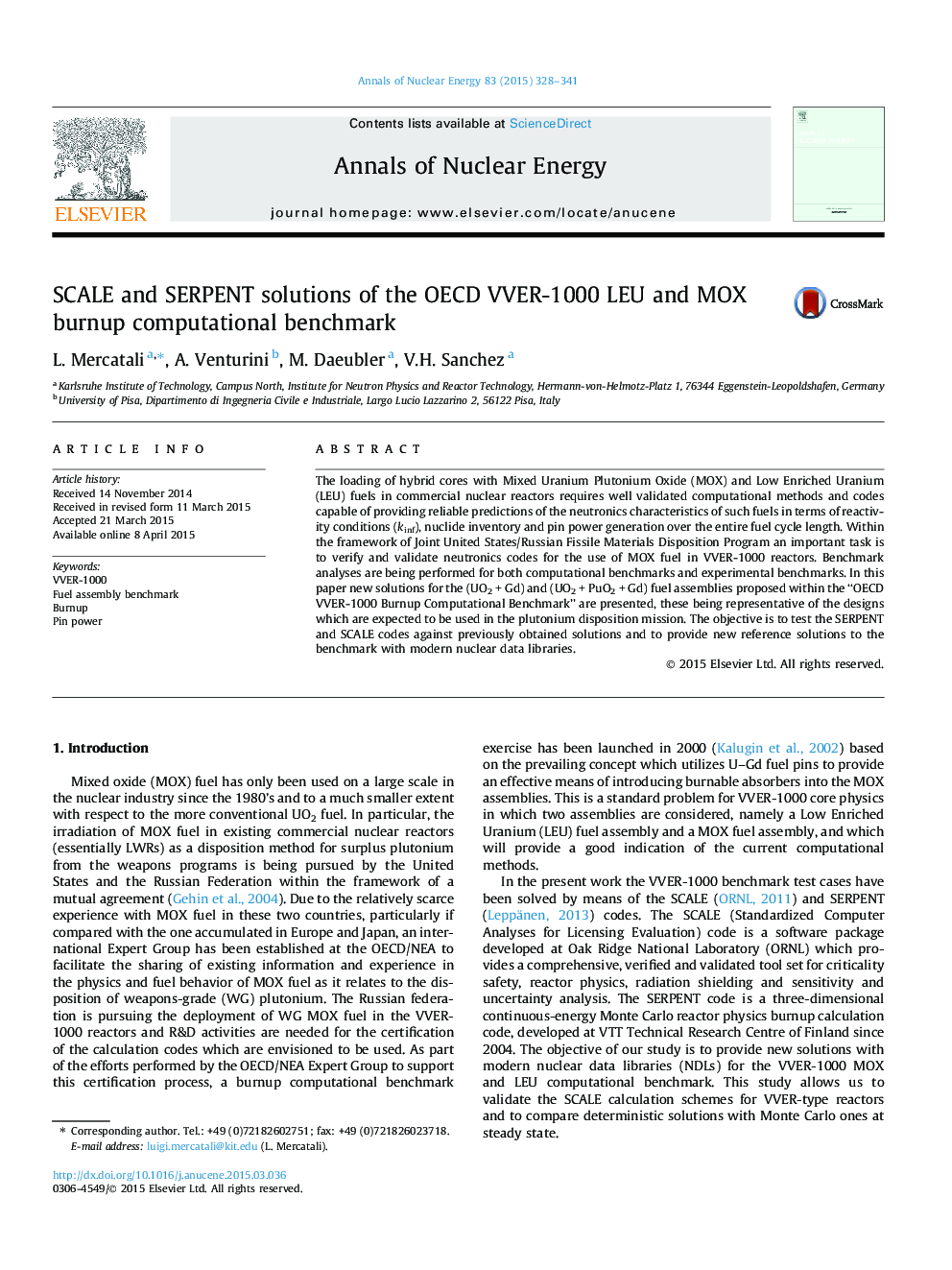 SCALE and SERPENT solutions of the OECD VVER-1000 LEU and MOX burnup computational benchmark