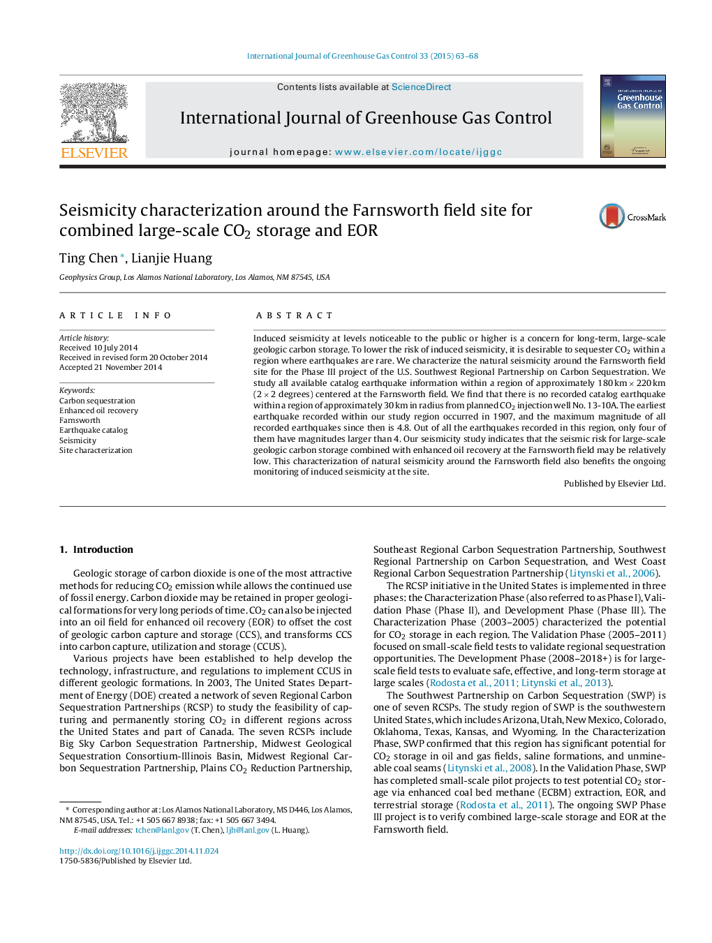 Seismicity characterization around the Farnsworth field site for combined large-scale CO2 storage and EOR