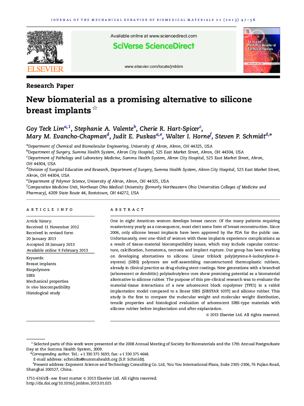 New biomaterial as a promising alternative to silicone breast implants 