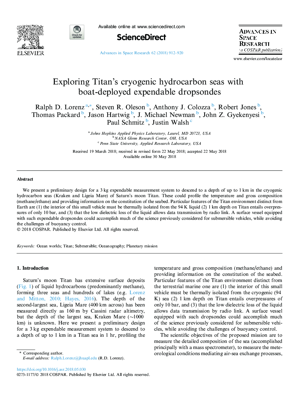 Exploring Titan's cryogenic hydrocarbon seas with boat-deployed expendable dropsondes