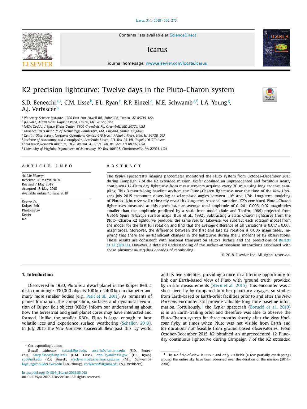 K2 precision lightcurve: Twelve days in the Pluto-Charon system