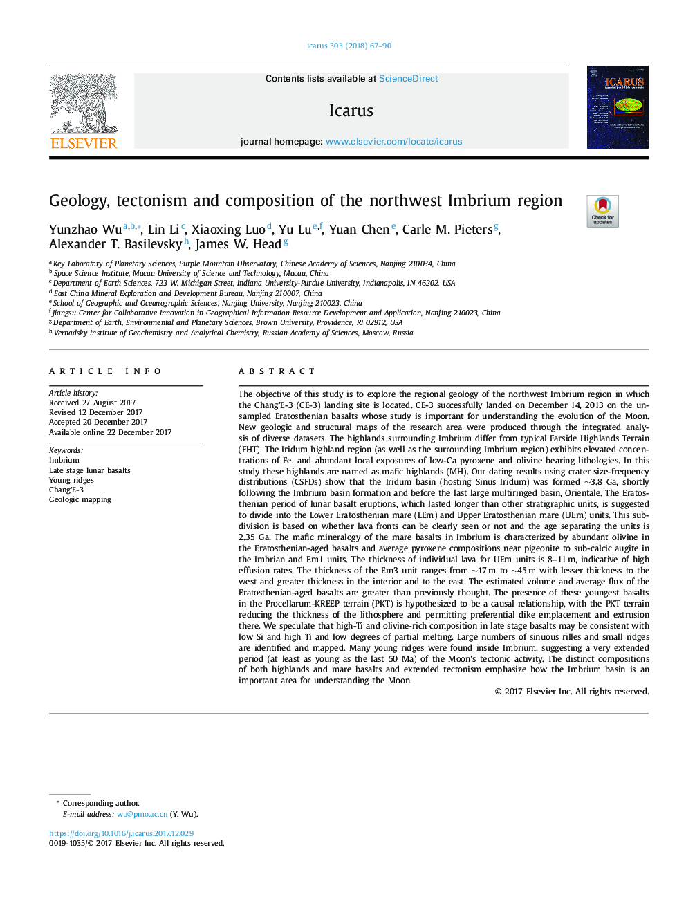 Geology, tectonism and composition of the northwest Imbrium region