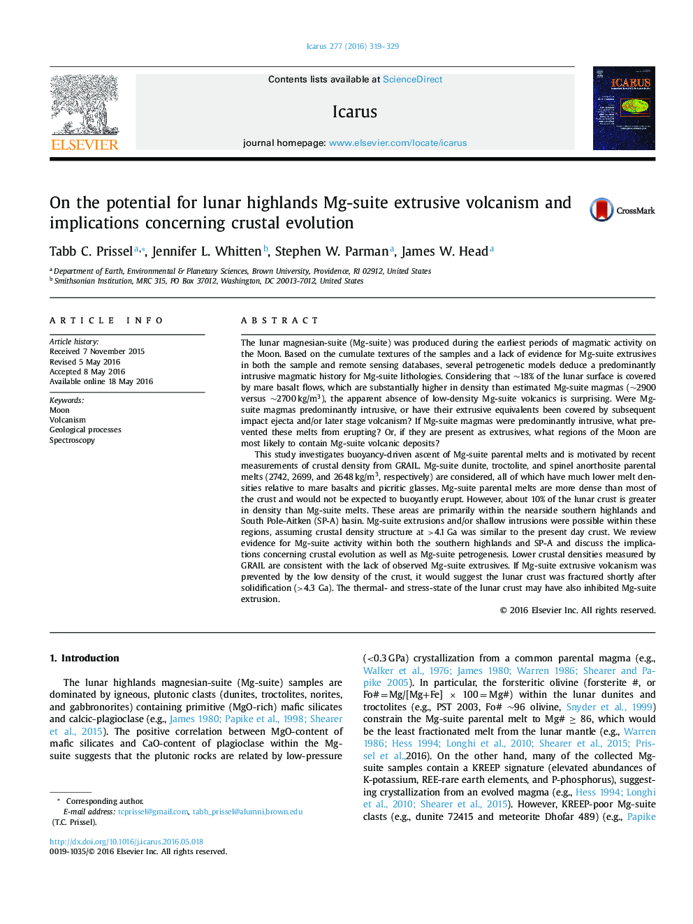 On the potential for lunar highlands Mg-suite extrusive volcanism and implications concerning crustal evolution