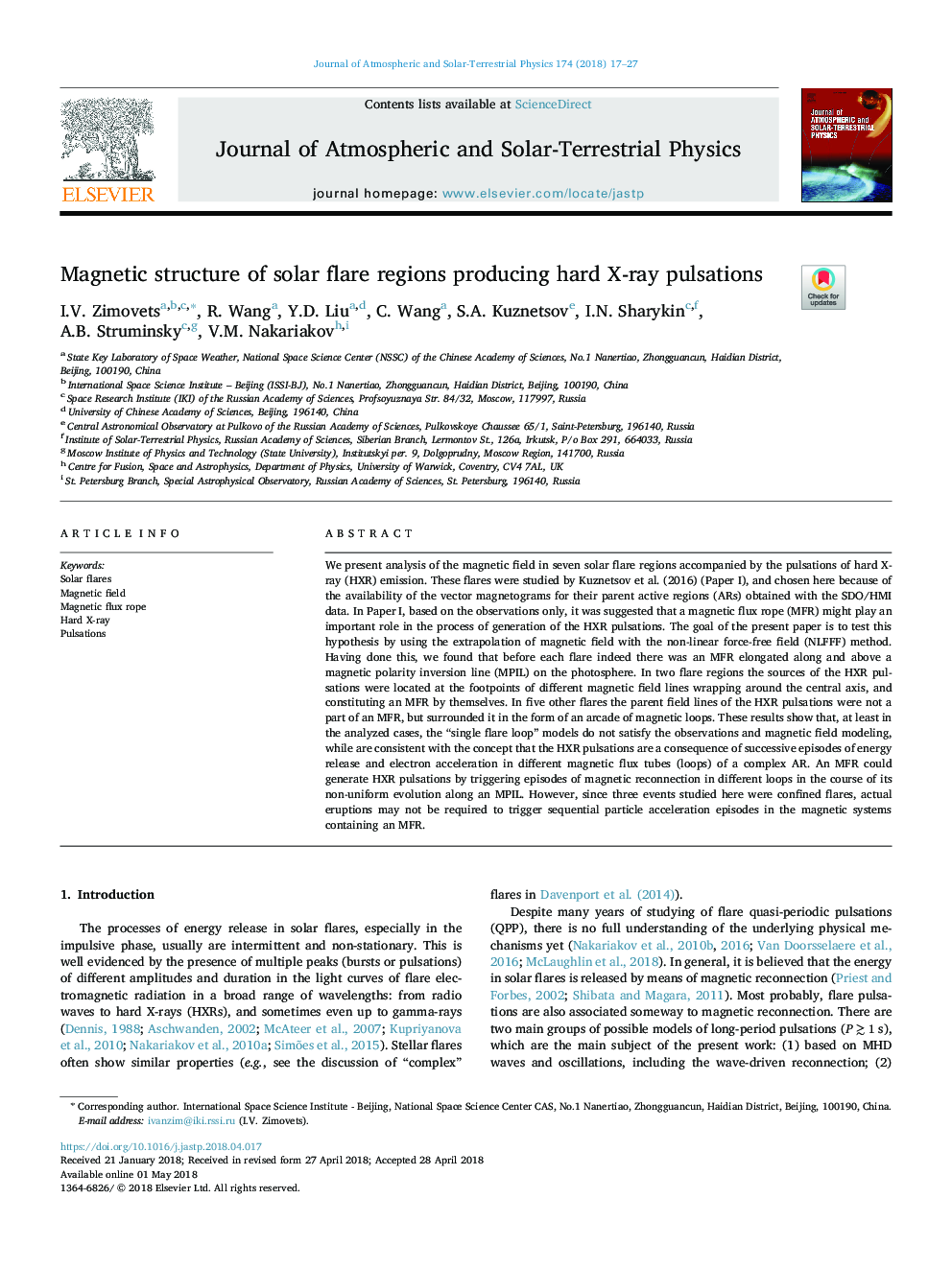 Magnetic structure of solar flare regions producing hard X-ray pulsations